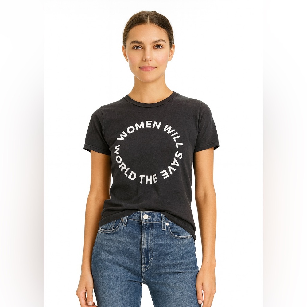Anthropologie Black Short Sleeve Tee